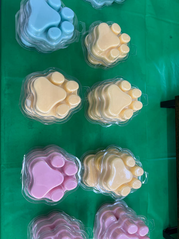 Paw wax melts