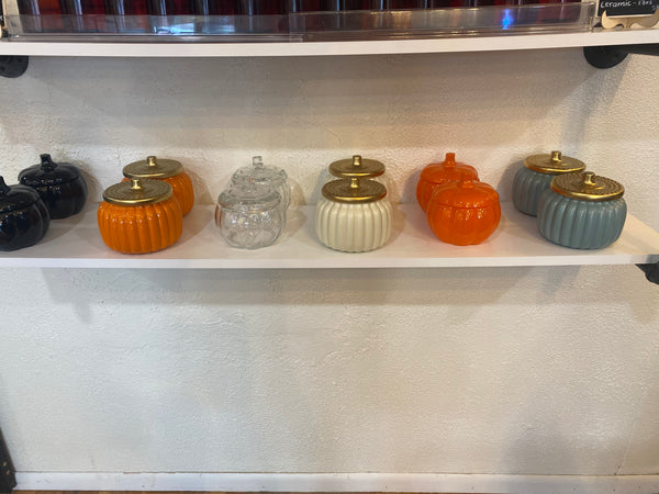 Large 21oz pumpkin jar