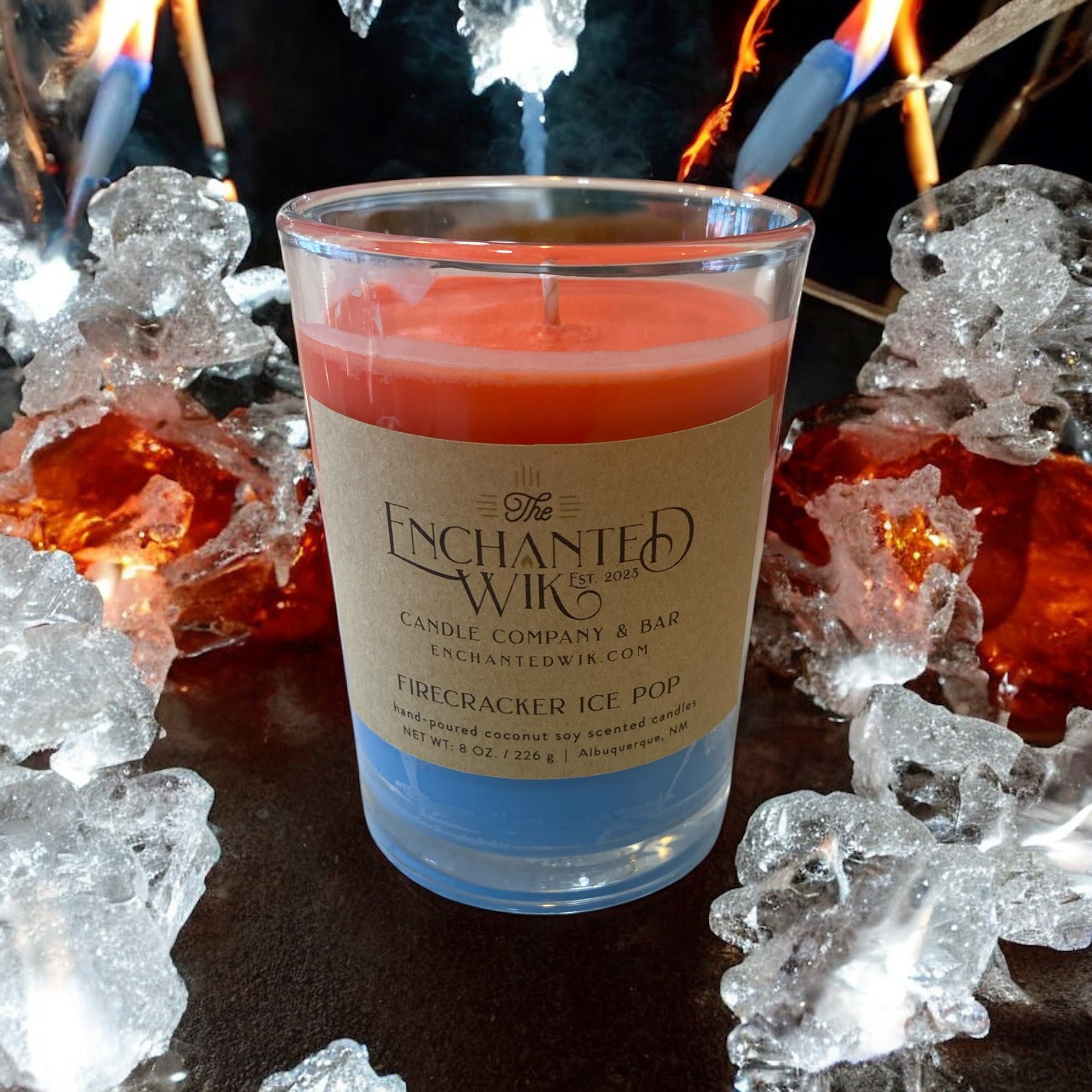 Firecracker Ice Pop - 8oz Limited Edition Candle
