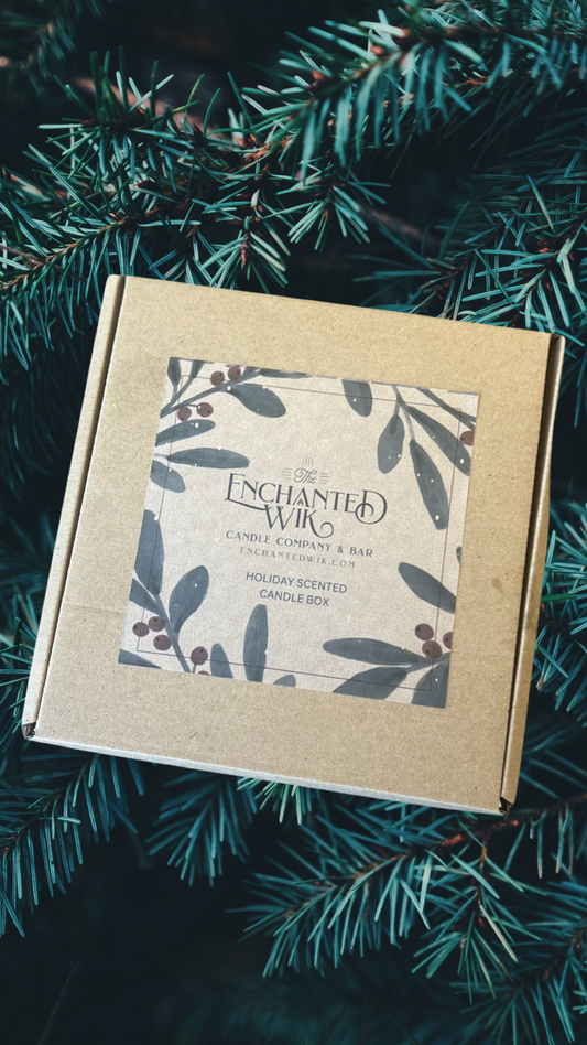 Holiday Scented Candle Box