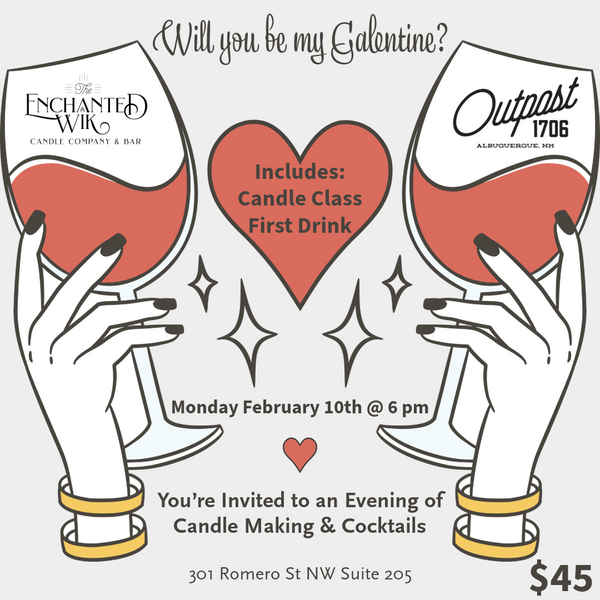 Candle Making @ Outpost 1706 Galentine's Event - Monday February 10th