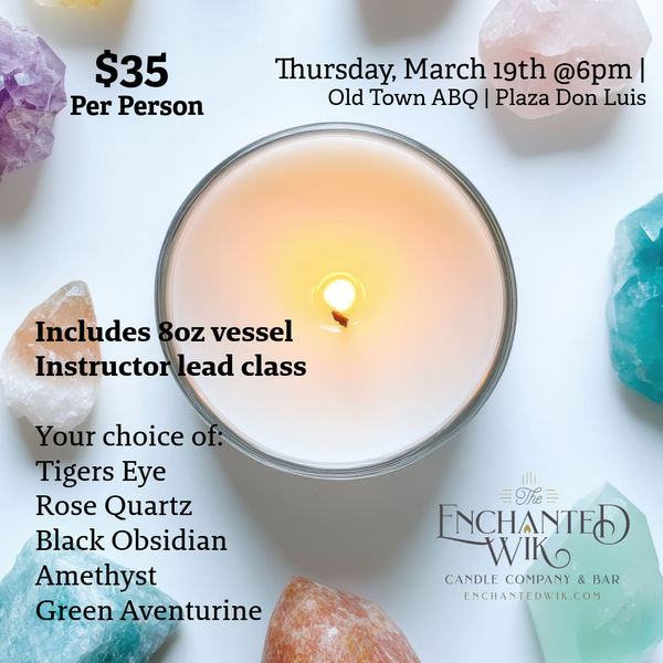 Mindful Candle Creations - Thursday, March 19th at 6PM